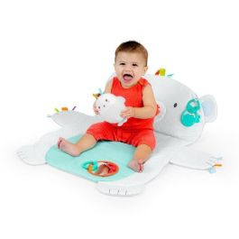 ESTRELLAS BRILLANTES Alfombrilla de juego Polar Bear Tummy Time Prop & Play ESTRELLAS BRILLANTES Alfombrilla de juego Polar Bear Tummy Time Prop & Play