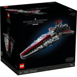 LEGO Star Wars Crucero de Ataque Clase Venator de la República 75367 - Juego de Construcción con 5374 Piezas