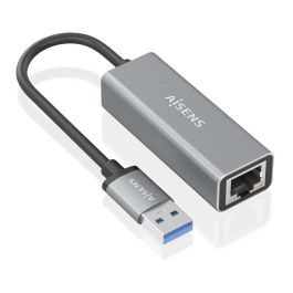 Adaptador USB 3.0 - RJ45 Aisens A106-0897/ 1000Mbps Precio: 13.50000025. SKU: B1KAV8BL8X