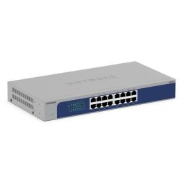 NETGEAR GS516-300EUS Switch No Administrado, 16 Puertos Gigabit Ethernet (10/100/1000), Montaje en Rack, QoS
