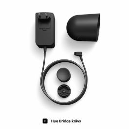 Philips Hue Cámara Secure con cable AAAAQ79290 - HD 1080P Interior y Exterior - Control por Aplicación - Color Negro