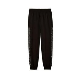 Pantalón Largo Deportivo Puma Essentials Graphic Animal C Negro Mujer