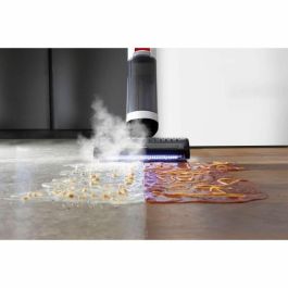 Polti Aspiradora mopa a vapor RollySteam WD10, 7000 Pa, 0.6 L, Negro/Blanco POL8007411013973