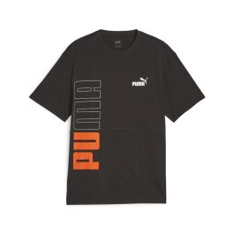 Camiseta de Manga Corta Hombre Puma 675909 74 Negro (M)