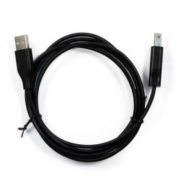 Nilox Cable USB 2.0 Tipo A a Tipo B Macho, 1.8m, Negro