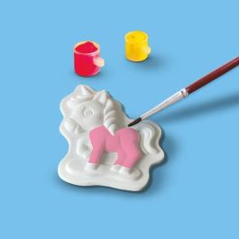 Ses Creative SES1710566032688 Kit de Manualidades: Moldear y Pintar Unicornios Bebés - Pasatiempos Creativos - Moldea y Pinta 5 Figuras