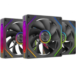 Mars Gaming MF-LINKFINITYKIT2R Pack 3 Ventiladores 12cm ARGB Aspas Invertidas LINKFINITY Control PWM para PC Gaming Precio: 31.50000018. SKU: B1FKN5G86X