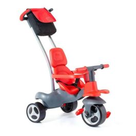 Triciclo urban trike rojo con palo, cinturon, bolsa y rueda goma 98 cm Triciclo urban trike rojo con palo, cinturon, bolsa y rueda goma 98 cm