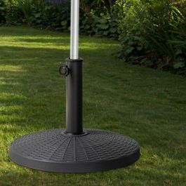 Base parasol poliresina 10 kg gris tubo d38/48 44,5x33cm Base parasol poliresina 10 kg gris tubo d38/48 44,5x33cm