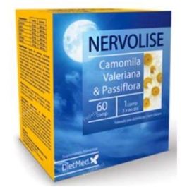 DIETMED Nervolise 60 Comprimidos con Valeriana, Pasiflora y Manzanilla | Suplemento Calmante Natural Precio: 11.6900003. SKU: B1FW7XZBJM