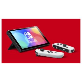 Nintendo Switch OLED Blanca - Consola de Videojuegos con Pantalla OLED de 7 Pulgadas y 64 GB
