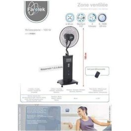 Yellowstone - Fan Fan Ø40cm 100W Negro Yellowstone - Fan Fan Ø40cm 100W Negro