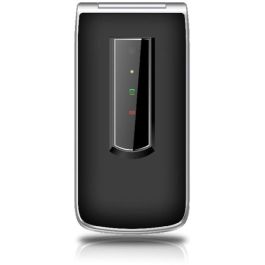 Bea-Fon SL495 LTE Teléfono Móvil Concha 4G con Botones Grandes Negro/Plata