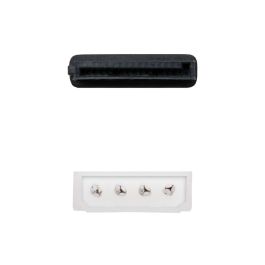 Nanocable 10.19.0205-OEM Cable de Alimentación Molex 4 pin Macho a SATA Hembra, 16cm