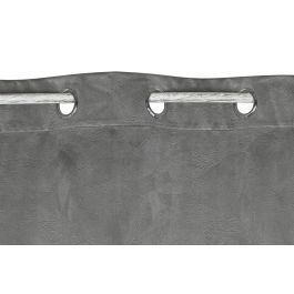 Cortina Urban DKD Home Decor Gris Claro 260 x 140 cm (2 Unidades)