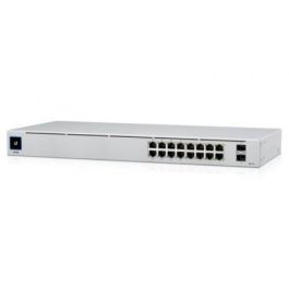 Ubiquiti USW-16-POE Gen 2, AC/DC, Internal, 60W, (16) 10/100/1000 RJ45 Ports, (2) 1G SFP, 442.4 x 200 x 43.7 mm Ubiquiti USW-16-POE Gen 2, AC/DC, Internal, 60W, (16) 10/100/1000 RJ45 Ports, (2) 1G SFP, 442.4 x 200 x 43.7 mm