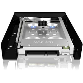 ICY BOX IB-2217ASTS Marco Antivibración 2.5" SSD/HDD a 3.5" Bahía, Sin Bandeja, SATA 6Gbit/s Hot-Swap