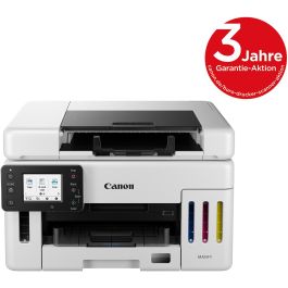 Canon MAXIFY GX6550 Impresora Multifunción 3 en 1 A4, Tinta, LAN, WLAN, Dúplex, DADF, Negro/Blanco