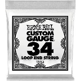 Ernie Ball Cuerda para Mandolina/Banjo Stainless Steel Entorchada .034