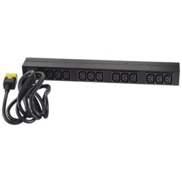 APC AP9565 Rack PDU Basic 1HE 230V Monofásico 12 Salidas C13 Horizontal/Vertical Negro