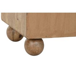 DKD Home Decor Mesita De Noche Moderno Marron 38 x 55 x 44.5 cm 2 Cajones