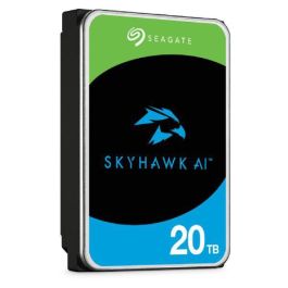 Seagate 20 TB 3.5" SATA III 32 AI Channels SkyHawk AI, para NVRs con Inteligencia Artificial, 550 TB/año