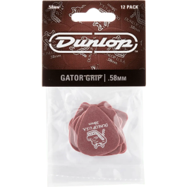 Dunlop Pack 12 Púas Gator Grip 0,58Mm