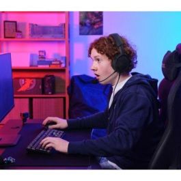 Trust Gaming 25447 GXT 492 Carus Auriculares Gaming Circumaurales con Micrófono, Jack 3.5mm, Multiplataforma PC PS5 Xbox Switch, Negros