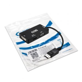 Nano Cable 10.16.3301-BK Conversor Displayport Macho - VGA Hembra DVI Hembra HDMI Hembra Negro 15cm Precio: 18.49999976. SKU: S0214001