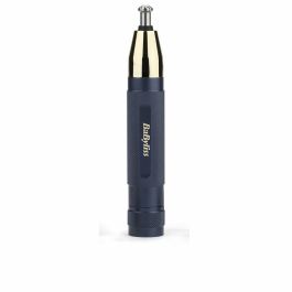 Babyliss E112E Super-X Metal Recortadora de Precisión para Nariz, Orejas y Cejas Gold & Navy Edition con Empuñadura Metálica