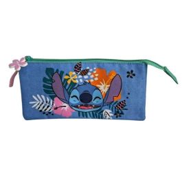 Toybags Estuche Triple Stitch Tropical 8x22x8 cm Poliéster Transpirable, Interior Forrado, Cremalleras de Alta Calidad