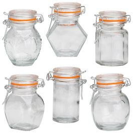 Cook Concept Bote Conserva Cristal Con Tapa 9 cm, Ideal Para Confituras Y Caramelos