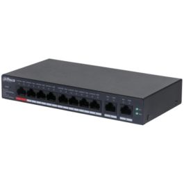 Dahua DH-CS4010-8GT-110 Switch Gestionado L2, 10 Puertos Gigabit Ethernet, PoE, Negro