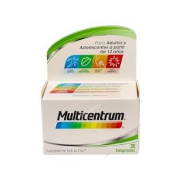 MULTICENTRUM Adulto 30 Comp. Vitaminas y Minerales para Adultos y Adolescentes Precio: 17.5899999. SKU: B1A8PBCW9R