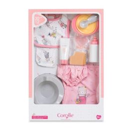 Corolle Mi primera muñeca - Caja de accesorios grande para muñeca de 30 cm - Set completo cuidado y alimentación Corolle Mi primera muñeca - Caja de accesorios grande para muñeca de 30 cm - Set completo cuidado y alimentación