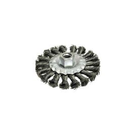 Mota Herramientas Cepillo plano de alambre retorcido Fhr115, Ø115mm, acero, para limpieza de metales