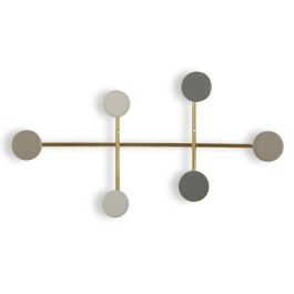 Perchero Versa Multicolor Metal Resina Madera MDF 6,5 x 22 x 41 cm (6,5 x 22 x 41 cm) Precio: 15.49999957. SKU: S3407128