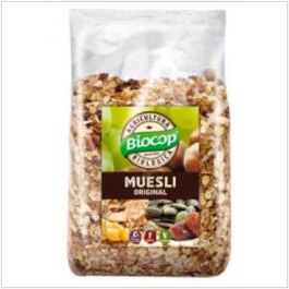 BIOCOP Muesli Original 1Kg Bio Vegan Copos de Avena, Cebada, Frutas y Frutos Secos para Desayuno Energético Precio: 8.5000003. SKU: B17LHF6WM9