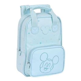 Mochila Escolar Mickey Mouse Clubhouse Azul claro 20 x 28 x 8 cm