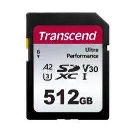 Transcend SDXC340S 512GB Tarjeta de Memoria, Velocidad de Lectura 160MB/s, Escritura 90MB/s, UHS-I U3 V30 A2 Precio: 199.49999993. SKU: B18Z42AX47