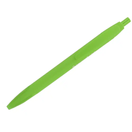 Liderpapel Bolígrafo Retráctil Punta 1 mm con Clip, Acabado Soft Touch, Tinta Azul, Cuerpo Verde - Instrumento de Escritura