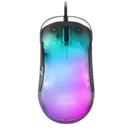 Ratón Gaming Mars Gaming MMGLOW/ Hasta 12800DPI/ Negro Precio: 22.49999961. SKU: B17CB4RWSF