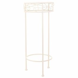 Soporte para Maceta Alexandra House Living Blanco Metal Hierro 28 x 120 x 58 cm