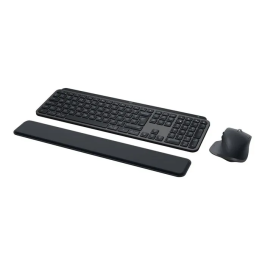 Logitech MX Keys S Combo Teclado Inalámbrico Bluetooth Retroiluminado Teclas Silenciosas Grafito