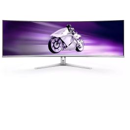 Philips 49M2C8900 Monitor Curvo 48.9 Pulgadas Dual QHD QD-OLED 240Hz 0.03ms USB-C Gaming Blanco