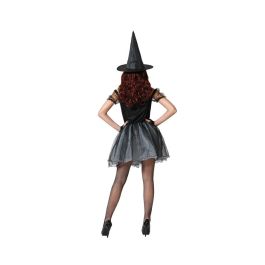 Disfraz de Bruja Pociones Mágicas para Mujer - Negro/Gris - Talla XS-S - Halloween Disfraz de Bruja Pociones Mágicas para Mujer - Negro/Gris - Talla XS-S - Halloween