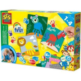 Ses Creative Mis primeros animales para pintar a mano y con los dedos - Kit creativo con pintura lavable y pegatinas para niños Precio: 29.49999965. SKU: B158QY3P68