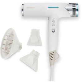 Medion MD19984 Secador de Pelo 1500W, 3 Velocidades, Temperatura 105°C, Blanco