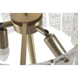 DKD Home Decor Lampara Sobremesa Glam Transparente Dorado 33 x 59 x 33 cm Precio: 80.8522. SKU: B1CTK5N8AQ