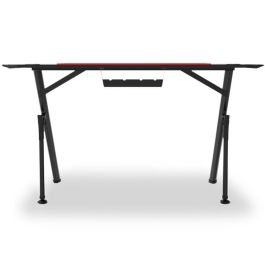 DRIFT DRDZ175RGB Escritorio Gaming Negro con Iluminación RGB LED, Superficie de Fibra de Carbono 130x60cm, Soporte Auriculares y Bebida